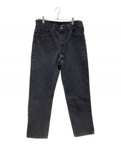 HOOD BY AIR ブラックデニムパンツ 中古・古着通販】Hood By Air (フッドバイエアー) パッチワークデニム