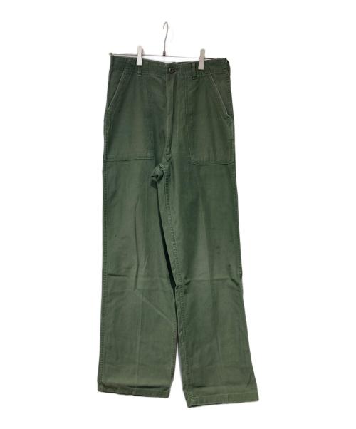 US ARMY（ユーエスアーミー）US ARMY (ユーエスアーミー) 60sBaker Pants グリーン サイズ:30の古着・服飾アイテム