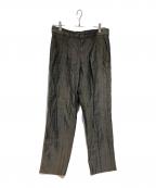 COMME des GARCONS HOMMEコムデギャルソン オム）の古着「パンツ」｜ブラック