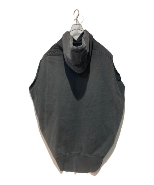 MM6 Maison Margiela（エムエムシックスメゾンマルジェラ）MM6 Maison Margiela (エムエムシックスメゾンマルジェラ) ノースリーブパーカー グレー サイズ:Sの古着・服飾アイテム