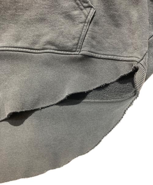 MM6 Maison Margiela（エムエムシックスメゾンマルジェラ）MM6 Maison Margiela (エムエムシックスメゾンマルジェラ) ノースリーブパーカー グレー サイズ:Sの古着・服飾アイテム