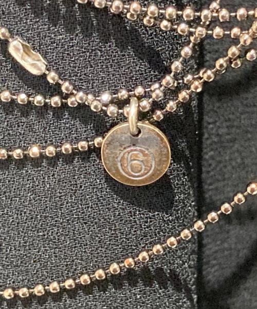 MM6 Maison Margiela（エムエムシックスメゾンマルジェラ）MM6 Maison Margiela (エムエムシックスメゾンマルジェラ) キャミソール ブラック サイズ:表記無しの古着・服飾アイテム