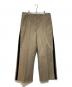 MM6 Maison Margiela（エムエムシックスメゾンマルジェラ）の古着「サイドラインコットンスラックス」｜カーキ