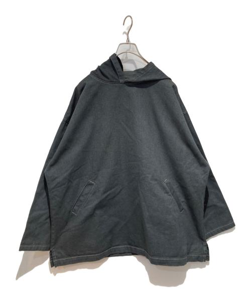 TRIBAL STREET WEAR（トライバル）TRIBAL STREET WEAR (トライバル) プルオーバーパーカー ブラック サイズ:Lの古着・服飾アイテム