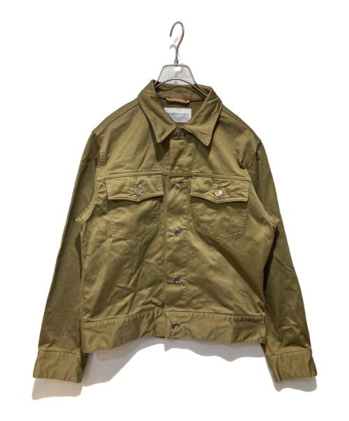 TOMORROW LAND（トゥモローランド）TOMORROW LAND (トゥモローランド) コットンサテン トラッカージャケット グリーン サイズ:Sの古着・服飾アイテム