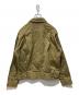 TOMORROW LAND (トゥモローランド) コットンサテン トラッカージャケット グリーン サイズ:S：8000円