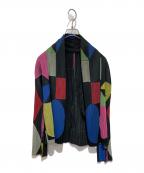 PLEATS PLEASEプリーツプリーズ）の古着「カーディガン」｜マルチカラー