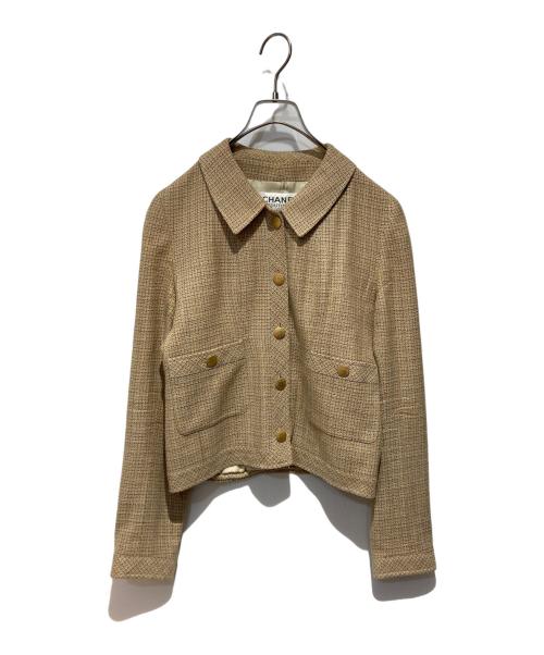 CHANEL（シャネル）CHANEL (シャネル) セットアップスーツ ベージュ サイズ:38の古着・服飾アイテム