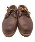 Timberland (ティンバーランド) スリーアイ ラグ ハンドソーン ボート シューズ レザー モカシン ブラウン サイズ:27cm：13000円