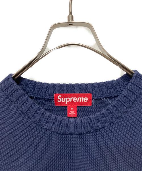 SUPREME（シュプリーム）SUPREME (シュプリーム) Old English Sweater ネイビー サイズ:Mの古着・服飾アイテム