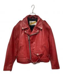 Schott（ショット）の古着「レザージャケット」｜レッド