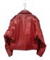 Schott (ショット) レザージャケット レッド サイズ:US 10：20000円