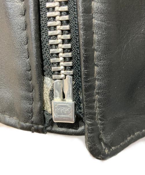 Schott（ショット）Schott (ショット) ダブルライダースジャケット ブラック サイズ:42の古着・服飾アイテム