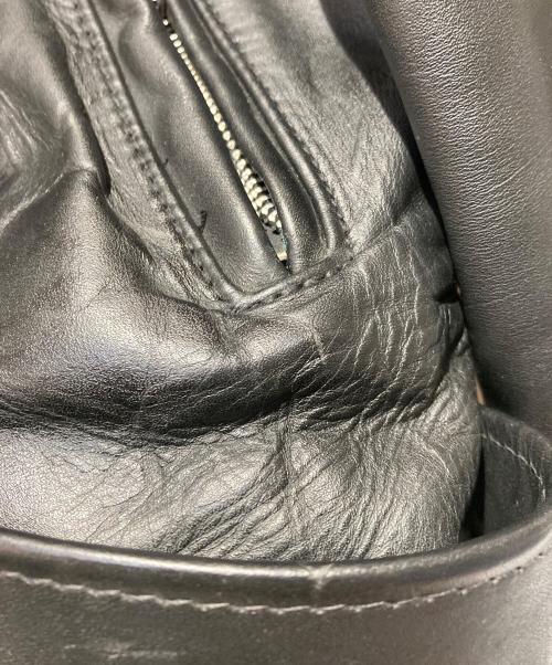 Schott（ショット）Schott (ショット) ダブルライダースジャケット ブラック サイズ:42の古着・服飾アイテム