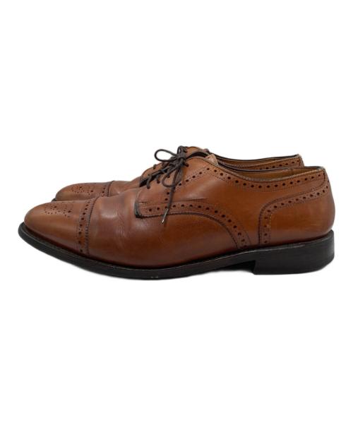 Allen Edmonds（アレン エドモンズ）Allen Edmonds (アレン エドモンズ) セミブローグドレスシューズ ブラウン サイズ:9 1/2の古着・服飾アイテム