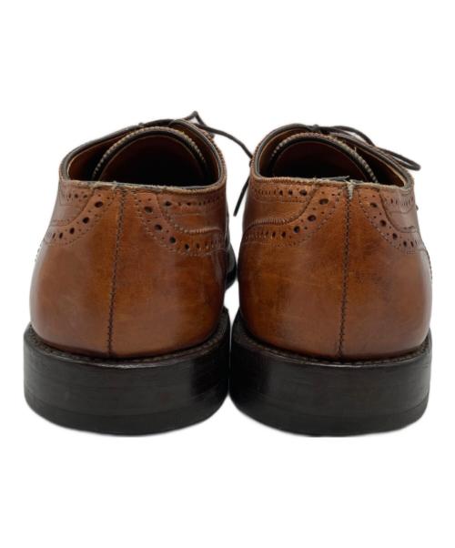 Allen Edmonds（アレン エドモンズ）Allen Edmonds (アレン エドモンズ) セミブローグドレスシューズ ブラウン サイズ:9 1/2の古着・服飾アイテム