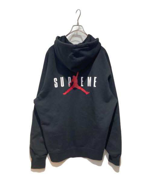 SUPREME（シュプリーム）Supreme (シュプリーム) NIKE (ナイキ) Jordan Hooded Sweatshirt ブラック サイズ:Lの古着・服飾アイテム