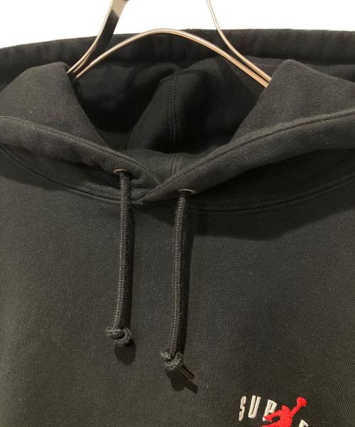 SUPREME（シュプリーム）Supreme (シュプリーム) NIKE (ナイキ) Jordan Hooded Sweatshirt ブラック サイズ:Lの古着・服飾アイテム