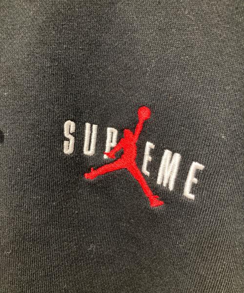 SUPREME（シュプリーム）Supreme (シュプリーム) NIKE (ナイキ) Jordan Hooded Sweatshirt ブラック サイズ:Lの古着・服飾アイテム