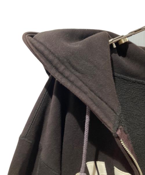 SUPREME（シュプリーム）Supreme (シュプリーム) アーチロゴジップパーカー ブラウン サイズ:XLの古着・服飾アイテム