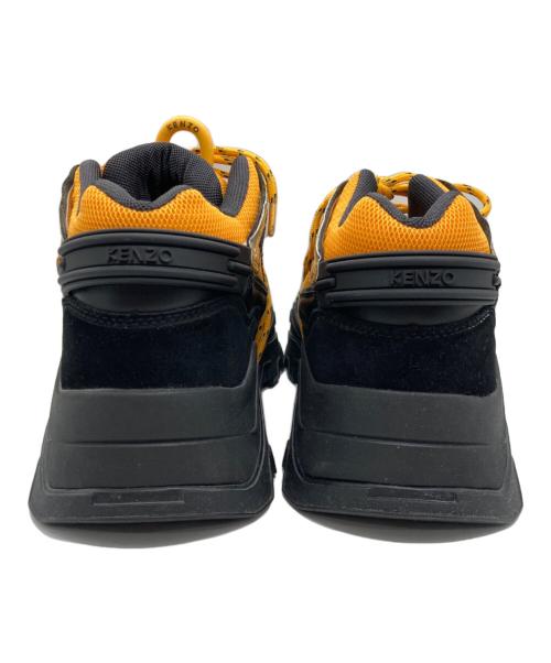 KENZO（ケンゾー）KENZO (ケンゾー) INKA LOW TOP SNEAKER イエロー サイズ:43の古着・服飾アイテム
