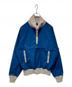 L.L.Beanエルエルビーン）の古着「ハーフジップジャケット」｜ブルー×グレー