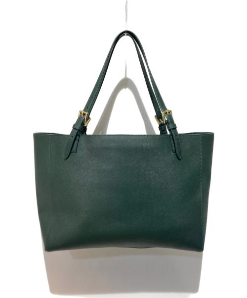 TORY BURCH（トリーバーチ）TORY BURCH (トリーバーチ) ハンドバッグ グリーンの古着・服飾アイテム