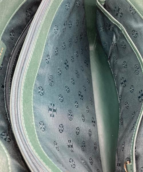 TORY BURCH（トリーバーチ）TORY BURCH (トリーバーチ) ハンドバッグ グリーンの古着・服飾アイテム