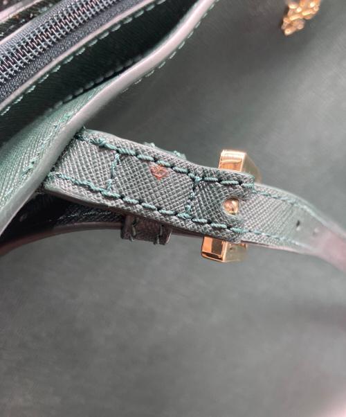 TORY BURCH（トリーバーチ）TORY BURCH (トリーバーチ) ハンドバッグ グリーンの古着・服飾アイテム