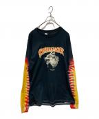CHALLENGERチャレンジャー）の古着「ロングスリーブカットソー」｜ブラック