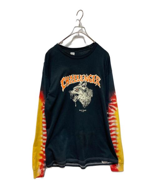 CHALLENGER（チャレンジャー）CHALLENGER (チャレンジャー) ロングスリーブカットソー ブラック サイズ:Ｌの古着・服飾アイテム