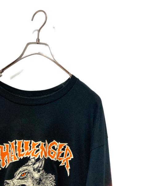 CHALLENGER（チャレンジャー）CHALLENGER (チャレンジャー) ロングスリーブカットソー ブラック サイズ:Ｌの古着・服飾アイテム