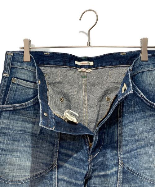 ETERNAL（エターナル）ETERNAL (エターナル) ダブルニーデニムパンツ インディゴ サイズ:W34の古着・服飾アイテム