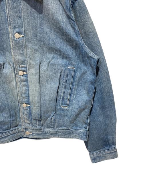 AURALEE（オーラリー）AURALEE (オーラリー) SELVEDGE FADED LIGHT DENIM BLOUSON インディゴ サイズ:3の古着・服飾アイテム