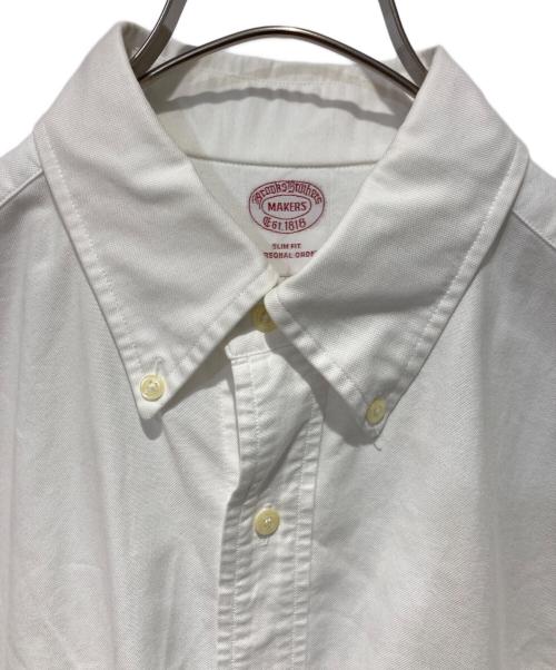 BROOKS BROTHERS makers（ブルックスブラザーズ メイカーズ）BROOKS BROTHERS makers (ブルックスブラザーズ メイカーズ) ボタンダウンシャツ ホワイト サイズ:不明の古着・服飾アイテム