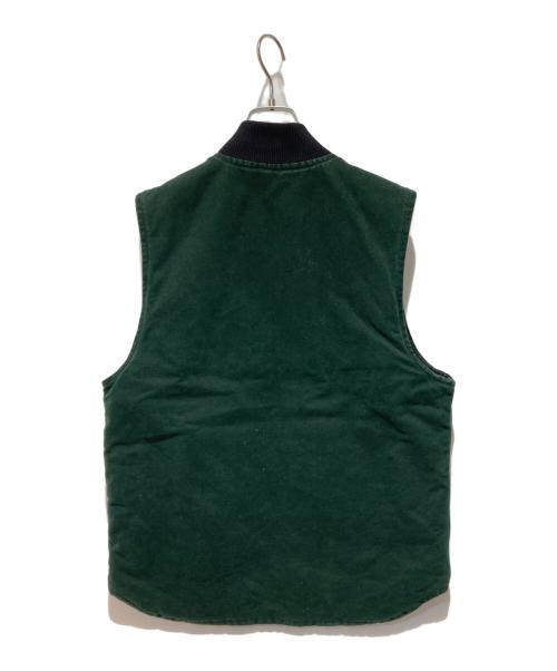 CarHartt（カーハート）CarHartt (カーハート) Duck Work Vest グリーン サイズ:Mediumの古着・服飾アイテム