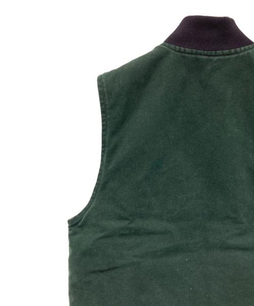 CarHartt（カーハート）CarHartt (カーハート) Duck Work Vest グリーン サイズ:Mediumの古着・服飾アイテム