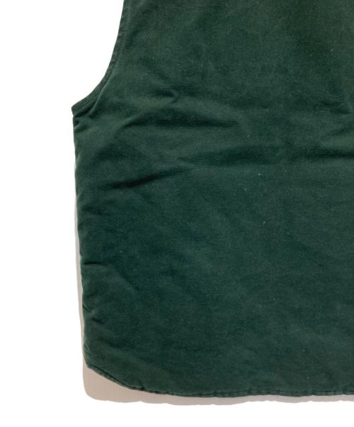 CarHartt（カーハート）CarHartt (カーハート) Duck Work Vest グリーン サイズ:Mediumの古着・服飾アイテム