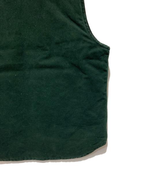 CarHartt（カーハート）CarHartt (カーハート) Duck Work Vest グリーン サイズ:Mediumの古着・服飾アイテム