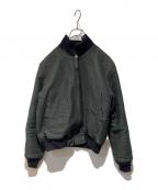 U'S NAVYユーエスネイビー）の古着「デッキジップジャケット」｜ブラック×ネイビー