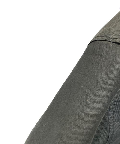 U'S NAVY（ユーエスネイビー）U'S NAVY (ユーエスネイビー) デッキジップジャケット ブラック×ネイビー サイズ:38の古着・服飾アイテム