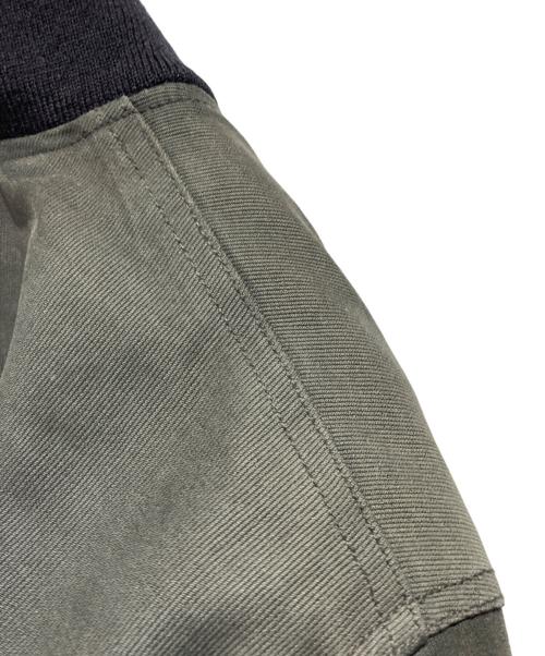 U'S NAVY（ユーエスネイビー）U'S NAVY (ユーエスネイビー) デッキジップジャケット ブラック×ネイビー サイズ:38の古着・服飾アイテム