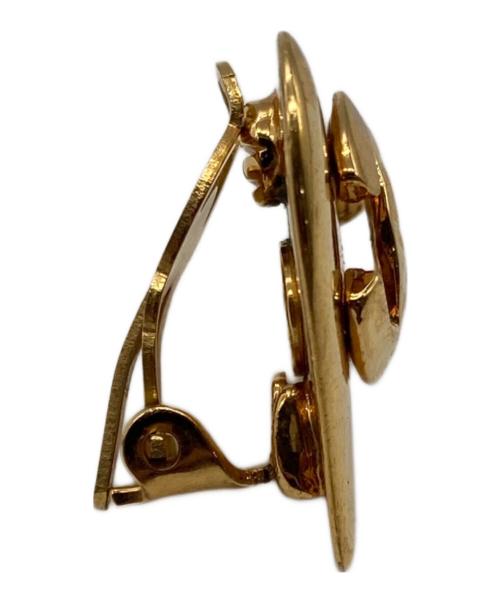 CHANEL（シャネル）CHANEL (シャネル) ハートモチーフイヤリング ゴールドの古着・服飾アイテム