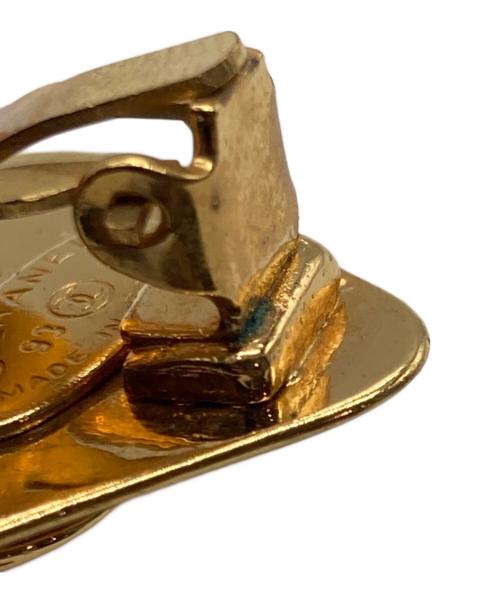 CHANEL（シャネル）CHANEL (シャネル) ハートモチーフイヤリング ゴールドの古着・服飾アイテム