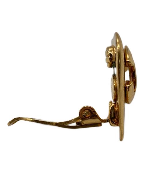 CHANEL（シャネル）CHANEL (シャネル) ハートモチーフイヤリング ゴールドの古着・服飾アイテム