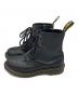 Dr.Martens (ドクターマーチン) PASCAL FRNT ZIP 8ホールブーツ ブラック サイズ:US6：14000円