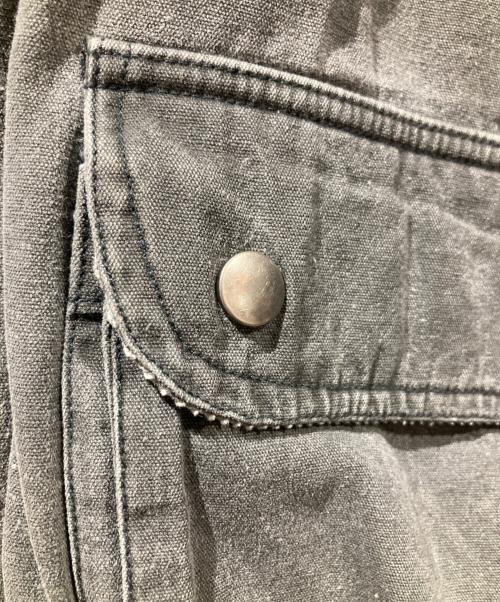 ST JOHN'S BAY（セントジョンズベイ）ST JOHN'S BAY (セントジョンズベイ) 90’s コーデュロイカラーダックダウンジャケット グレー サイズ:ＸＬの古着・服飾アイテム