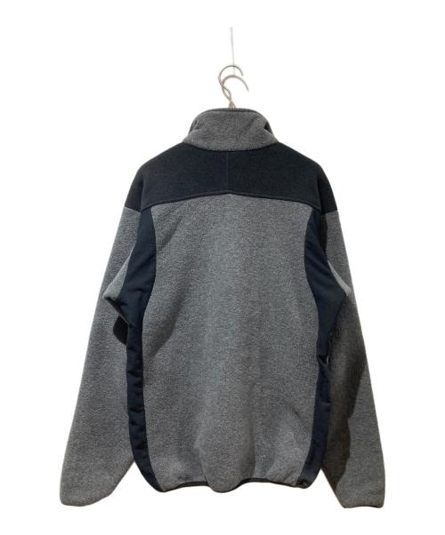 moonstone（ムーンストーン）MOONSTONE (ムーンストーン) 90’s ハーフジップフリースジャケット グレー×ブラック サイズ:Lの古着・服飾アイテム