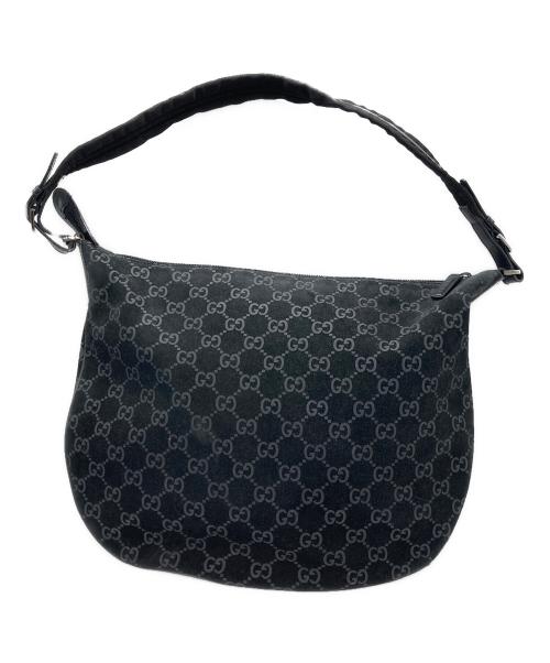 GUCCI（グッチ）GUCCI (グッチ) ワンショルダーバッグ ブラックの古着・服飾アイテム