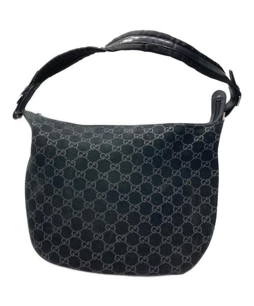 GUCCI（グッチ）GUCCI (グッチ) ワンショルダーバッグ ブラックの古着・服飾アイテム